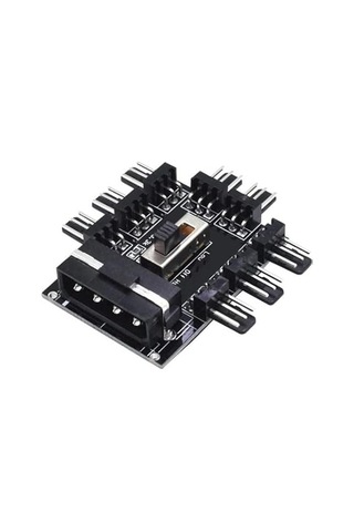 Px-4336 3 Pin Girişli 8 Port Fan Çoklayıcı Kart Diğer