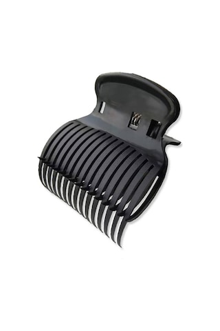 Dofolink 12 Adet Isı Yalıtımlı Saç Klampları - Saç Boyama, Perma Ve Bakımı İçin Isı Korumalı Universal Kırık Beyaz Saç Tutucuları Siyah