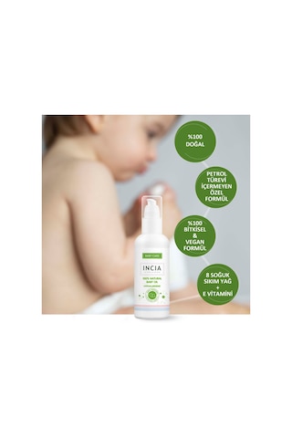 Incıa Doğal Bebek Yağı 110 Ml