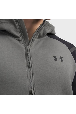 Under Armour Unstoppable Fleece Erkek Yeşil Polo Yaka Tişört