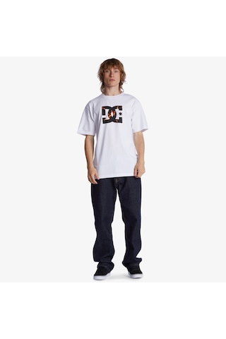 Dc Shoes Dc Star Fill Erkek Beyaz T-shirt
