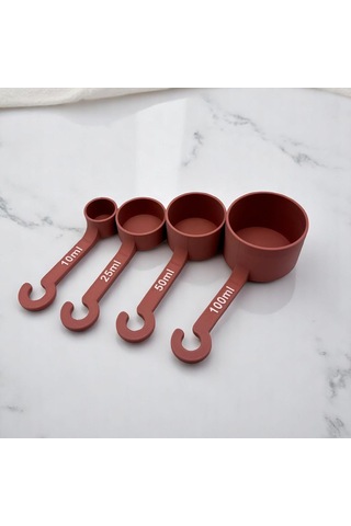 Plastik Mutfak Ölçü Kaşık Seti