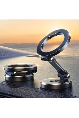 Yüksek Kaliteli Magsafe Telefon Tutucu Araç İçi Ayarlanabilir 360 Dönebilen Güçlü Manyetik Tutucu
