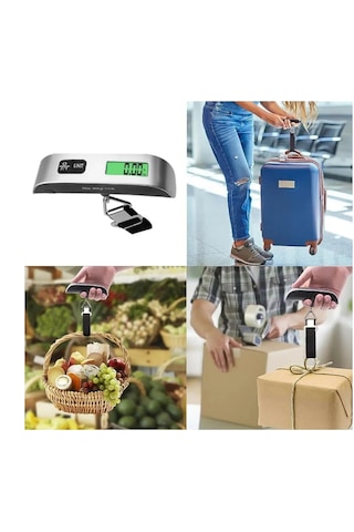 Dijital Valiz Kantarı Elektronik Askılı El Bagaj Tartısı El Teraz