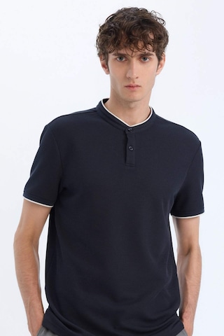 Defacto Slim Fit Dar Kesim Dik Yaka Dokulu Kısa Kollu Waffle Polo Tişört Z4262az25smnv64 Diğer