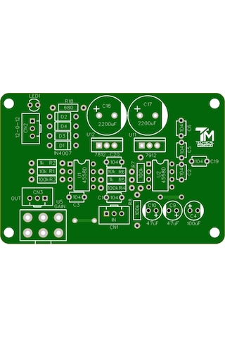 Amfiler Için Preamplifier Ön Yük Güçlendirme Devresi