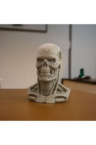Terminatör T-800 Kafa Büstü