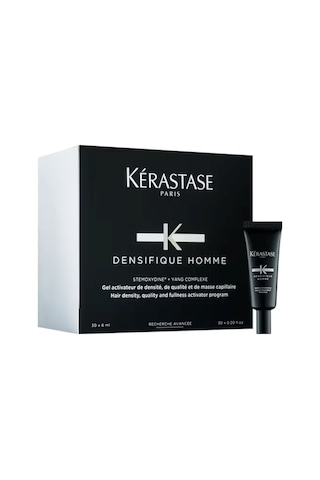 Kerastase Densifique Cure Densifique Homme - Erkeklere Özel Saç Yoğunlaştırıcı Bakım Kürü 30 X 6