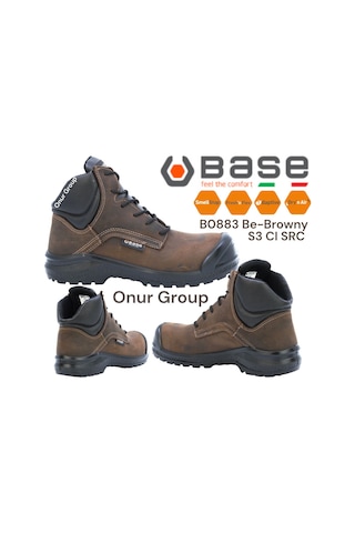 Base B0883 Be-Browny Top S3 CI SRC İtalyan İş Güvenliği Botu