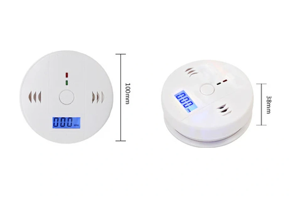 Lemestar Jkd-602 Karbon Monoksit Dedektörü - Elektrokimyasal Sensör, 85 Db Sesli Ve Kırmızı Led Işık Alarmı, 5 Yıl Dayanıklı, Ev Güvenliği İçin Kolay Kurulum