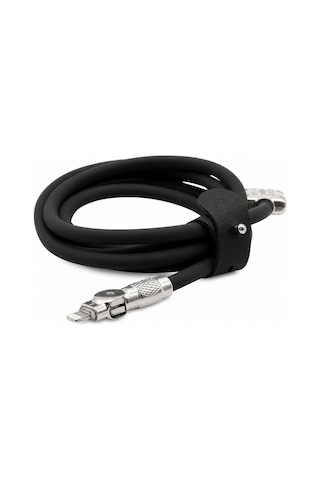 Teknoway Tw 180 Derece Dönebilen Şarj Kablosu 120w Lightning 120 W