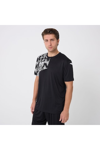 Siyah Joma Erkek Futbol T-shirt Premium Training T-shirt 9212330 Siyah