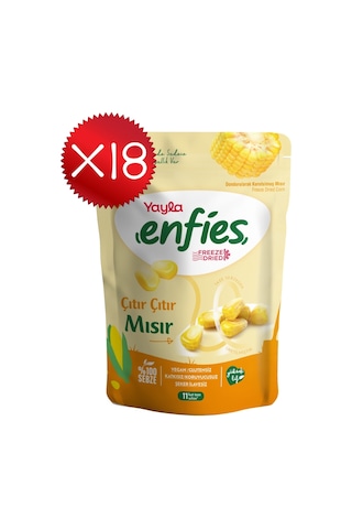 Yayla Enfies Freeze Dried Mısır 25 G X18 450 G