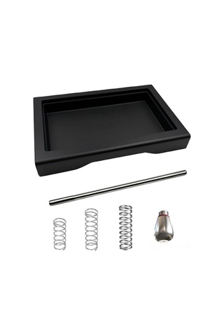 Tenfowee Gaggia Classic Kahve Makinesi İçin Düşük Damlacık Tablası, Basınçlı Yaylı Uçlar Ve Atık Su Kutusu İle 6 Parça Donanım Seti Diğer