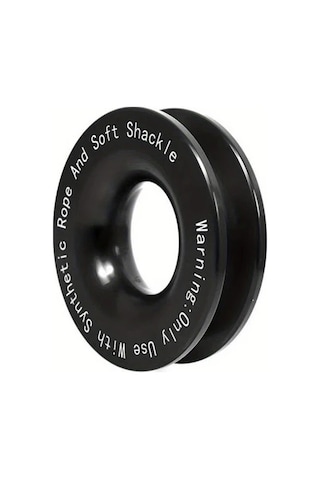 Willowhaven Siyah 41000lbs Çekme Halatlı Kurtarma Halkası Atv Utv Suv Kamyon Off-road