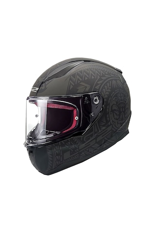 Ls2 Rapid Takaroa Kapalı Kask Mat Siyah