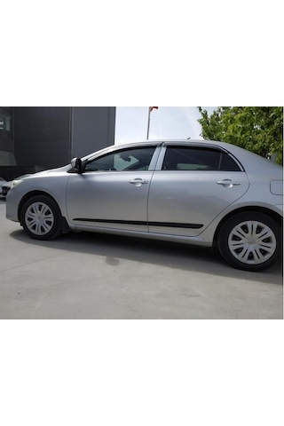 Toyota Corolla Uyumlu Kapı Koruma Çıtası Siyah 4 Parça