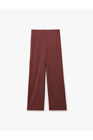 Koton Viskon Karışımlı Klasik Kesim Slim Fit Pantolon Bordo 6sak40032ek Bordo