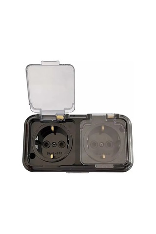 Bylectrıca Kapağalı Ve Topraklamalı Ip54 2lü Priz Kontak 234966451