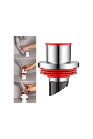 Bosphorusboutique02 High Quality Suntek Tahliye Borusu Sızdırmazlık Tapası Hortumu Contası Gümüş Gümüş