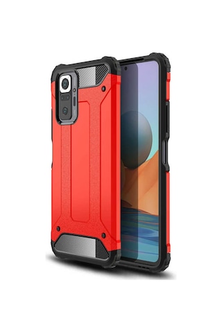 Xiaomi Redmi Note 10 Pro - Kilif Darbe Önleyici Zirh Tank Kapak