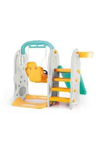 Dolu 4 In 1 Oyun Parkı Beyaz - Turkuaz