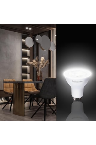 Panasonıc Gu10, Sıcak Işık 4w 310lm 3000k Sku: Smg8690010182708 Açık Kahverengi