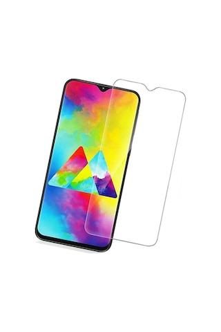Samsung Uyumlu Galaxy M20 Kırılmaz Ekran Koruyucu Temperli Cam