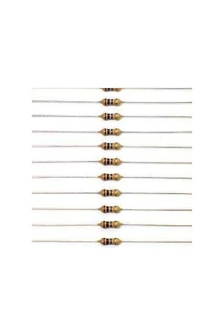 Electroon 5 MM Kırmızı Mavi 12V Flaşör Led 100Adet 100Adet Direnç