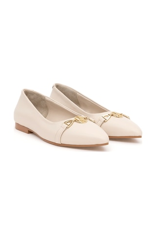 U.S. Polo Assn. Kadın Bej Babet 50287171-VR011