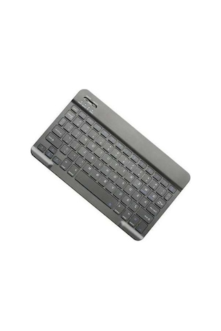 Willowhaven Ultra İnce Kablosuz Bluetooth Klavye, 10 İnç, Type-c Şarj, Black, Masaüstü/laptop/tablet Uygun