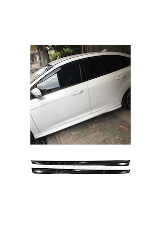 Ford Focus 3-3.5 Yan Marşpiyel-marşbiyel Ek Boyasız Plastik