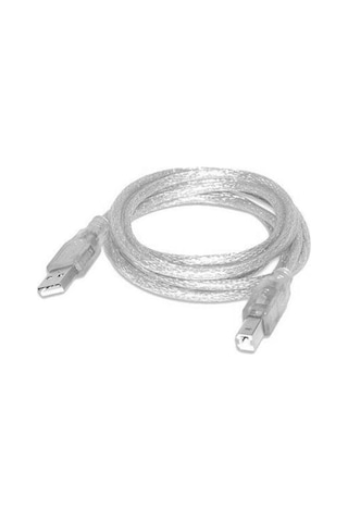 S-link SL-U2015 Şeffaf Yazıcı Kablosu 1.5 metre