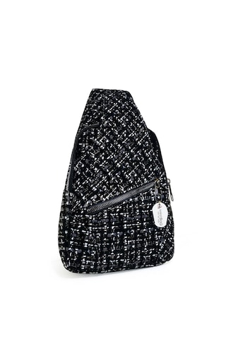 Westbag Hakiki Deri Siyah Unisex Premium Omuz Çantası Çapraz Çanta Bodybag Siyah Beyaz Süet