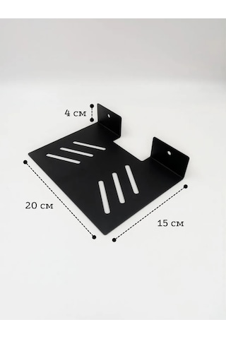 Metadec Tv Kutusu, Wi-fi Yönlendirici Ve Akıllı Hoparlör İçin Raf 387401315 Siyah