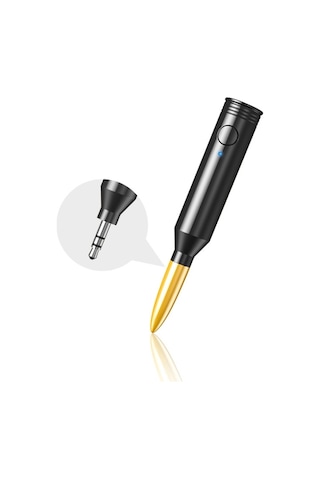 Sones M416 Araç Bluetooth Alıcısı Oynatıcı Ses Alıcısı Adaptörü Aux Dönüştürücü Altın