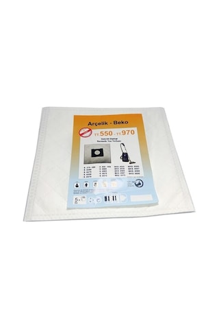 Arçelik Tt 550 Uyumlu Toz Torbası