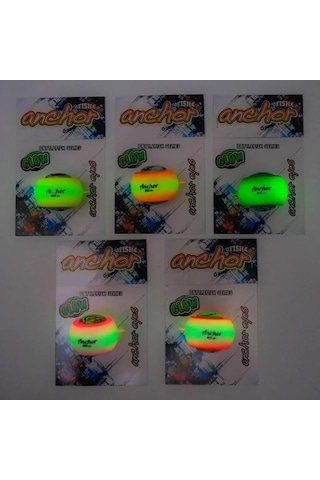 Anchor Glow Melek Gözü Kırmızı Olta Kurşunu 200gr