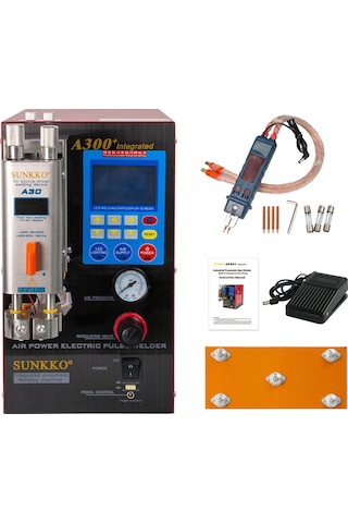 Sunkko A300+ Pil Punto Kaynak Makinesi+73b Kaynak Kalemi