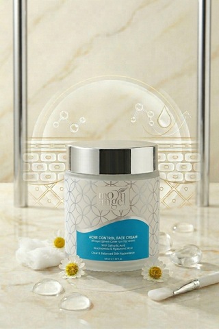 Acne Control Krem Akneye Eğilimli Ciltler İçin Nemlendirici Yüz Kremi Niacinamide & Hyaluronic Acid
