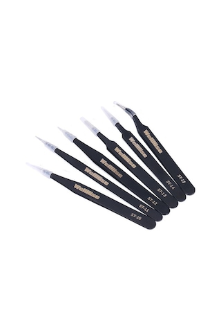 Wellhise Profesyonel Antistatik Cımbız Seti 6 Parça N11.1854