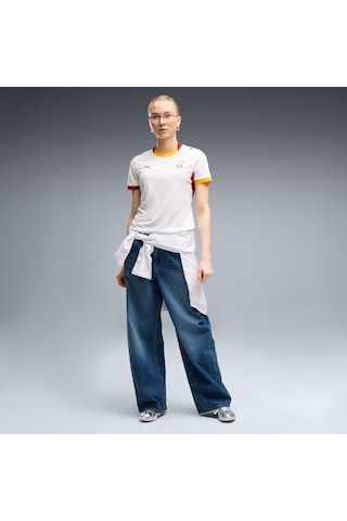 Puma Galatasaray 26/27 Kadın Alternatif Forması 785004 02 Beyaz