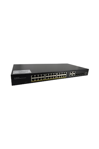 Longlıne Lng5700-24tp4s 24 Port L2 Gigabit Yönetilebilir Poe Switch (400w Poe + 4x Sfp Combo)
