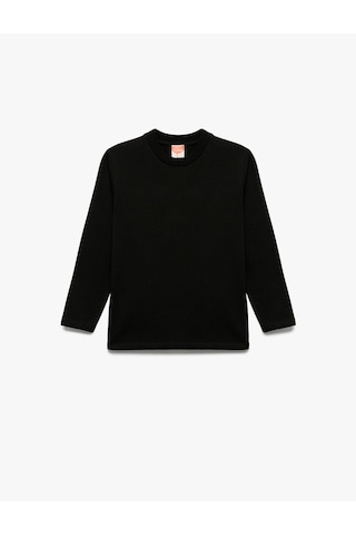 Koton Uzun Kollu Bisiklet Yaka Pamuklu 5'li Tişört Seti Gri 6wmb10179tk Gri