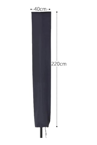 Gardener Şemsiye Koruma Örtüsü Grdc307 / Kılıfı Pe 220 Cm X 40 Cm Çok Renkli