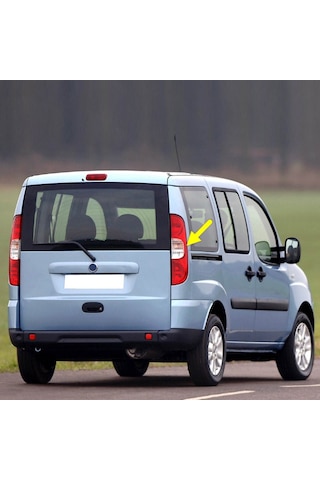 Fiat Doblo 2005-2009 Sağ Arka Fren Sinyal Stop Lambası Camı