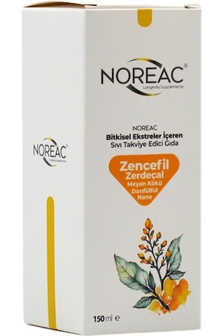 Noreac Bitkisel Ekstreler İçeren Sıvı Takviye Edici Gıda 150 Ml
