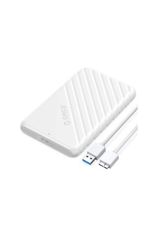 Orico USB 3.0 Micro B 2.5” inch SATA SSD Hard Disk Kutusu Beyaz