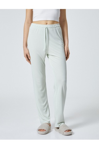 Koton Modal Pijama Altı Beli Bağcıklı Yeşil 4slk40122mk 4SLK40122MK756 Yeşil