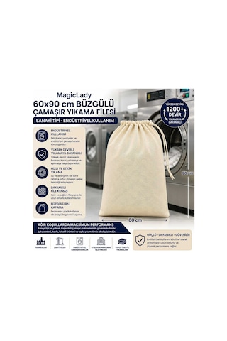 Lüx 60 90 Büzgülü Endüstriyel Çamaşır Yıkama Filesi Diğer